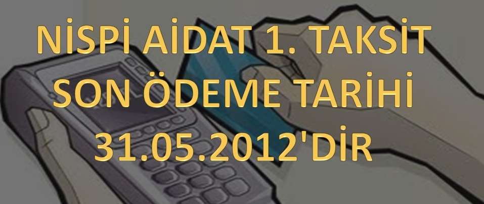 2012 YILI N�SP� A�DAT B�LD�R�M�